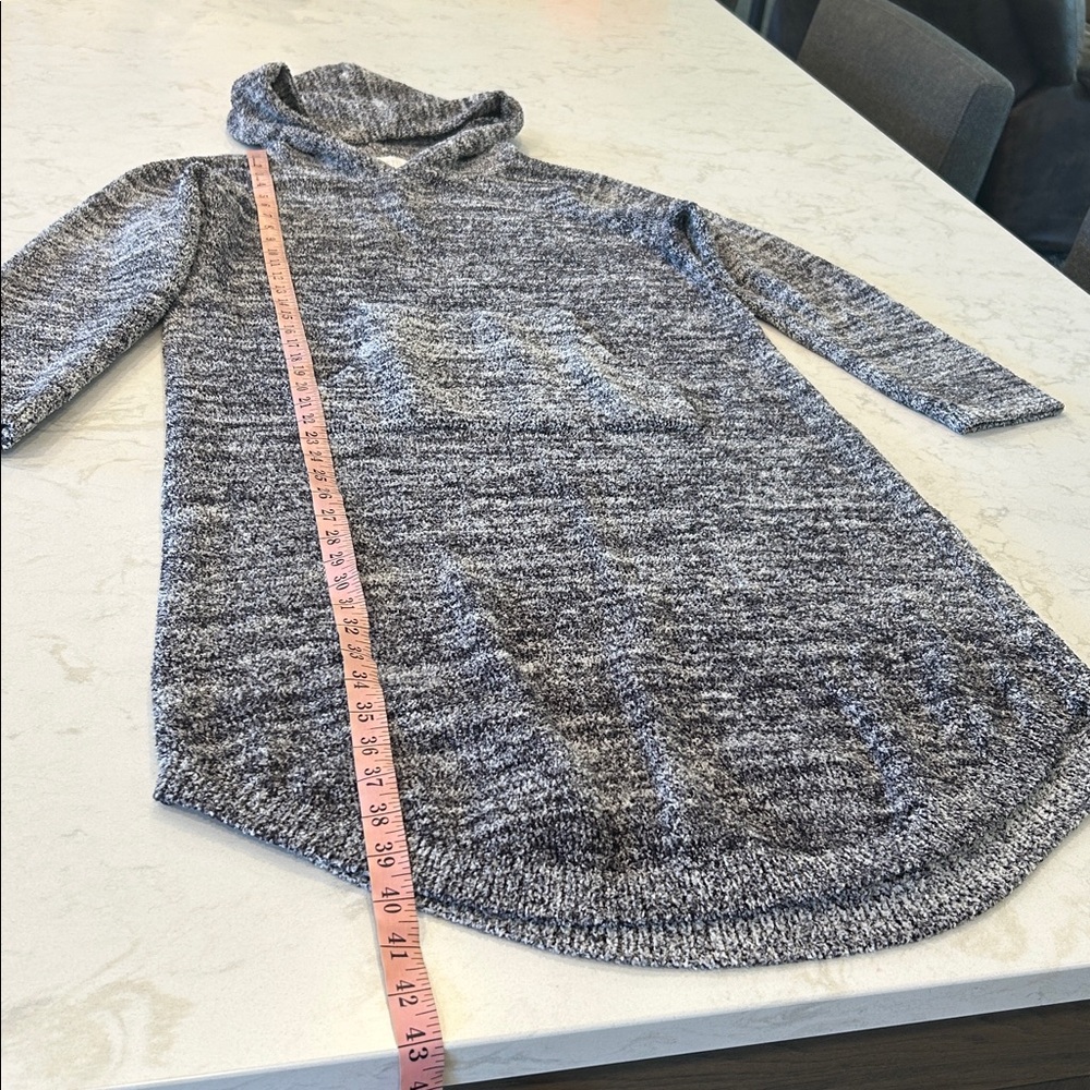 Softies Marshmallow Hooded Lounger in Heather Black Size Small/Medium - Picture 12 of 16